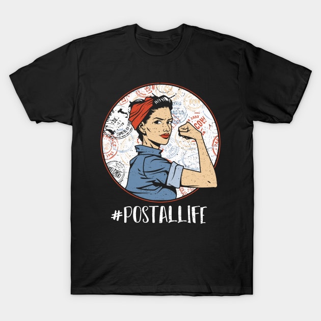 Postal Life T-Shirt by Designs By Jnk5